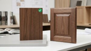 faux wood-grain finish planning